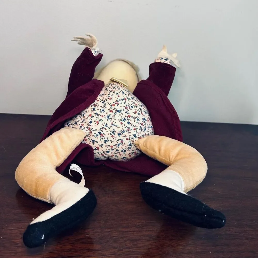 Eden Jeremy Fisher Frog Plush Beatrix Potter Red Coat 12